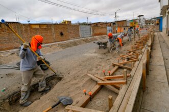 Arequipa: Gobierno regional construye vías en 4 sectores de Mollendo