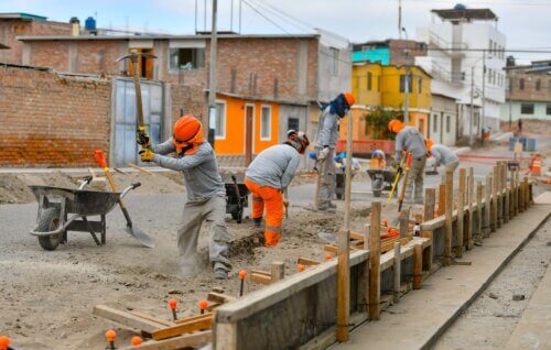 Arequipa: Gobierno regional construye vías en 4 sectores de Mollendo