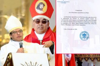 llega monseñor Marci Antonio Cortez para investigar a obispo de prelatura