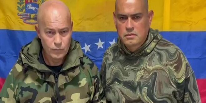 Militares venezolanos se rebelan.