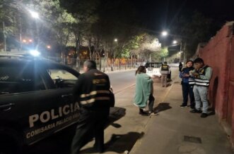 Hasta el lugar llegaron policías de la comisaría de Palacio Viejo (Cercado).