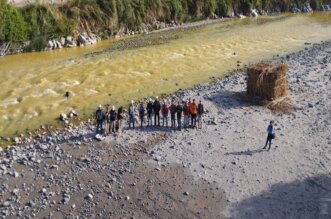 Aguas del río Tambo tienen un color amarillento que preocupa a pobladores.