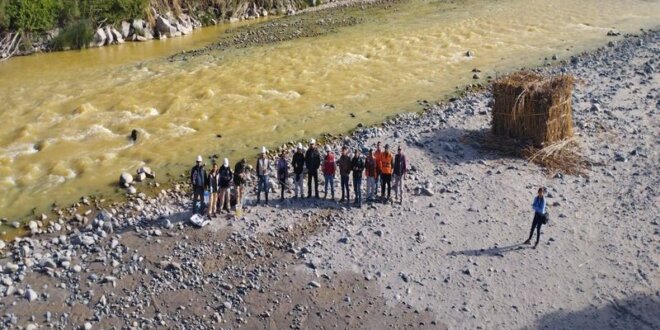 Aguas del río Tambo tienen un color amarillento que preocupa a pobladores.