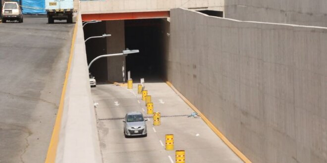 Municipalidad de Arequipa ejecutó obra de intercambio vial.