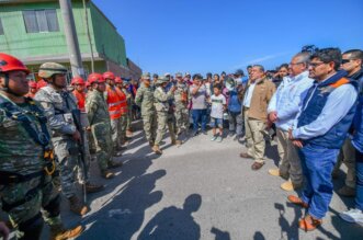 Debido a daños registrados y peligro inminente tras sismo.