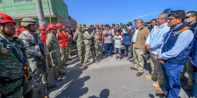 Debido a daños registrados y peligro inminente tras sismo.