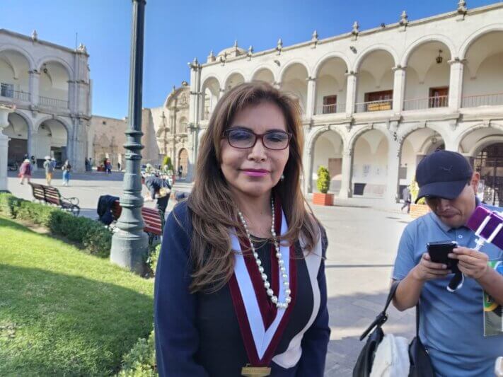 Marleny Arminta renuncia al partido Yo Arequipa