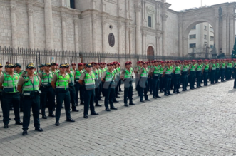 Arequipa: 50 policías recién capacitados en inteligencia se van de la región