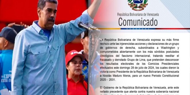 Gobierno de Nicolás Maduro.