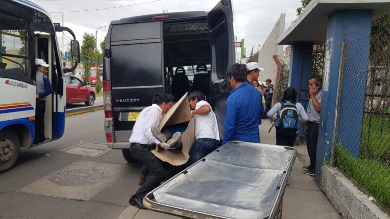 Padre e hija mueren tras inhalar humo