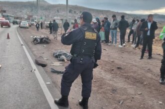 Motociclista muere en trágico choque