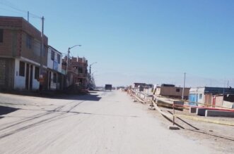 Municipio de Ciudad Nueva tiene paralizada obra en avenida Expedición Libertadora.