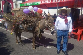 Pobladores participan con mucho entusiasmo en estas actividades.