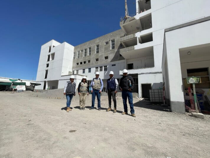 Supervisan avance en el Maritza Campos