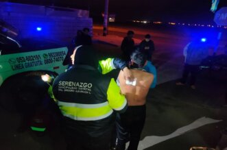 Cámaras de vigilancia captaron huida de ladrones en ambos asaltos.