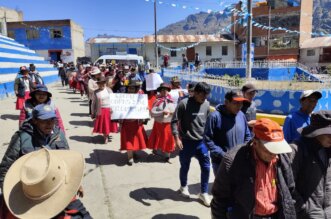 Conflicto territorial en Sandia al "rojo vivo"