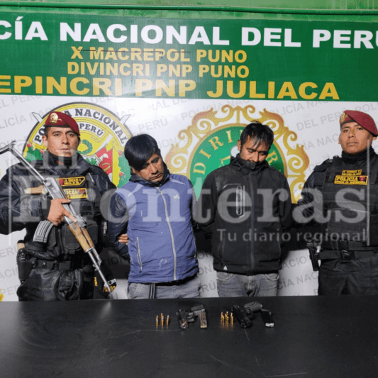 Puno: Cae banda "Los Gatilleros de Piérola"