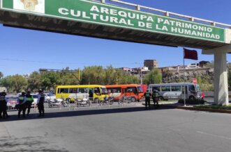 Conductores deberán tomar precauciones. Habrá congestión vehicular.