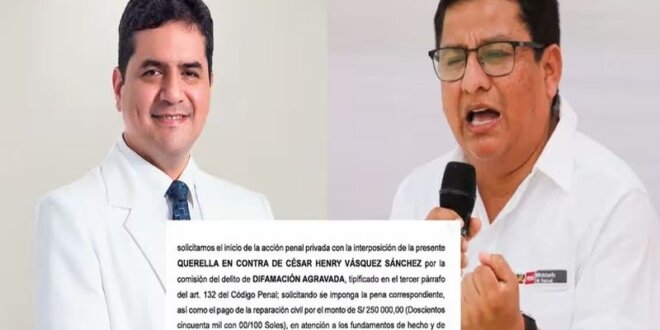 Decano del Colegio Médico del Perú y ministro de Salud.