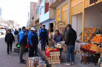 Comerciantes.