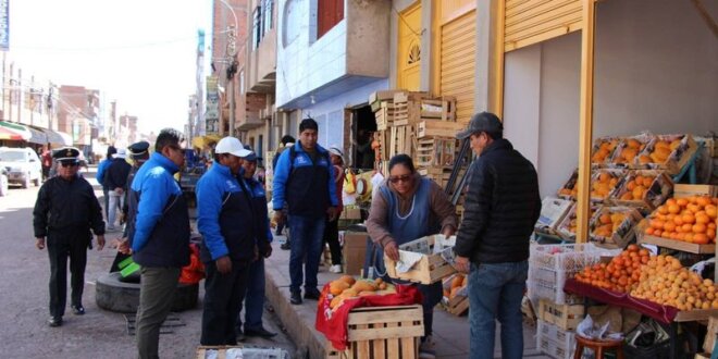 Comerciantes.