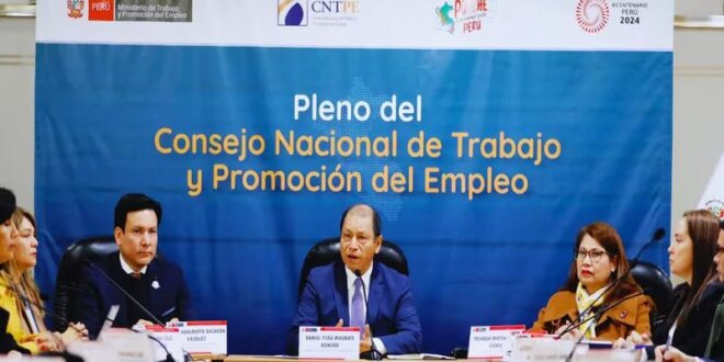 Consejo Nacional de Trabajo tuvo su primera reunión.