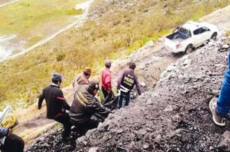 El único herido pudo ser rescatado con vida gracias a sus compañeros de labor.