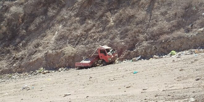 Arequipa: Minero muere tras despiste y caída de camión a abismo