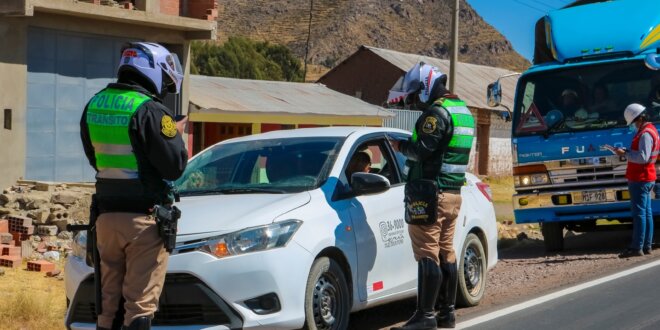 Operativos para evitar accidentes de tránsito