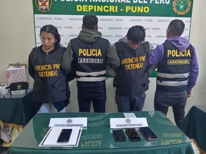 Dos detenidos por robo en una losa deportiva