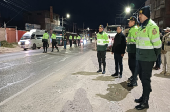 Nuevo contingente policial entrará en servicio.