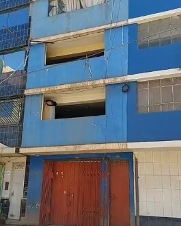 Explosión de gas deja a mujer herida