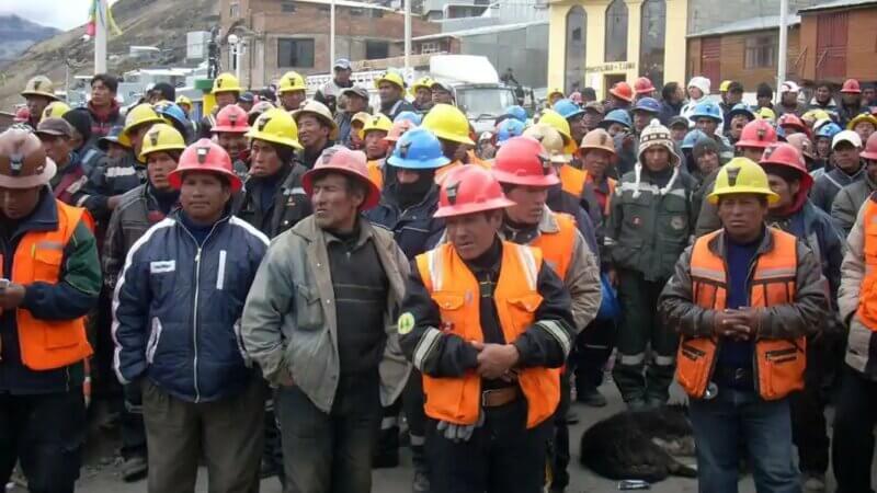 Puno: Mineros alistan movilización nacional