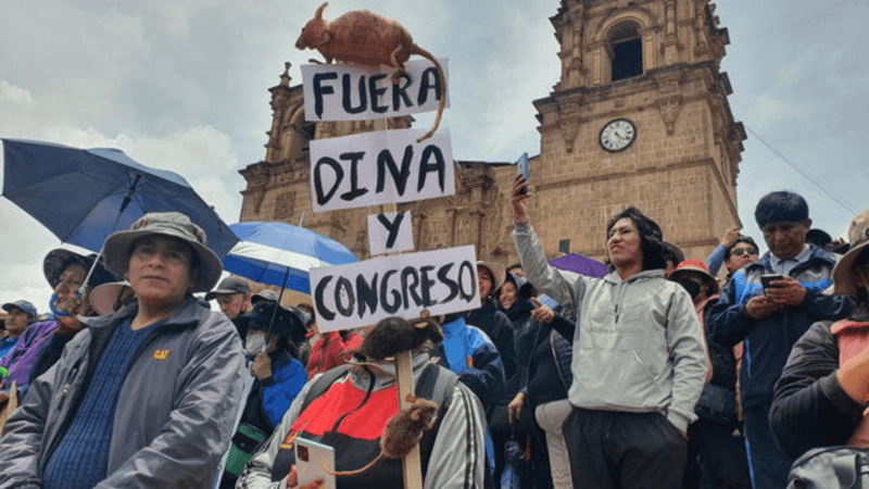 No permitirán que Boluarte pise Puno