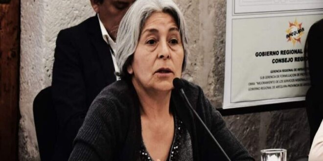 Congresista María Agüero.