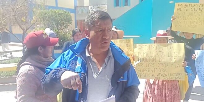 Puno: Trabajadores de la UGRS piden la salida de Oroz