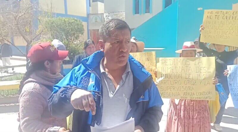 Puno: Trabajadores de la UGRS piden la salida de Oroz