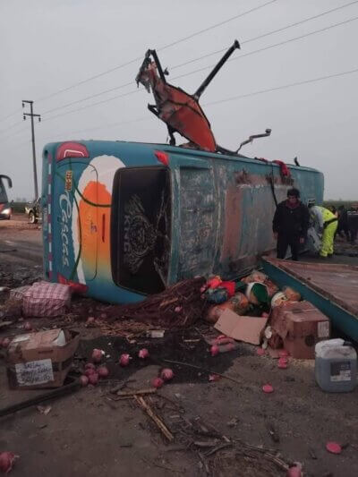 La Libertad: al menos cinco muertos y 28 heridos en choque de buses en Ascope