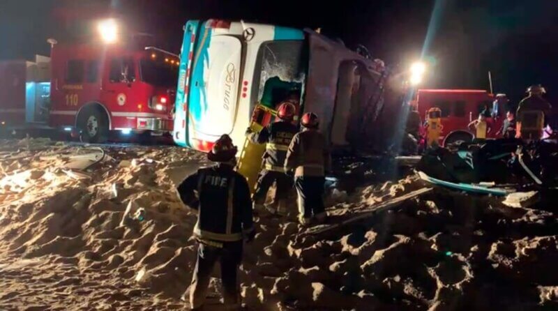 Tragedia en la Costanera Sur: Fatal accidente dejó al menos 10 muertos tras triple Choque en Tacna-Ilo