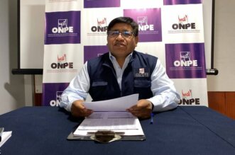 Coordinador de ONPE en Tacna, Orestes Arpasi, informó que plazo finalizó el jueves.