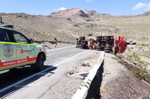 Derrame de aceite no afectó canal que abastece de agua a Moquegua