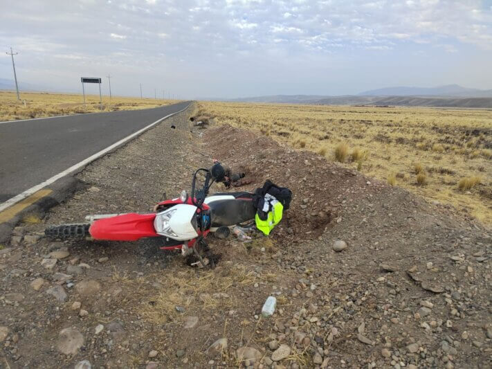 Puno: Aparatoso accidente en la vía Potoni - Crucero