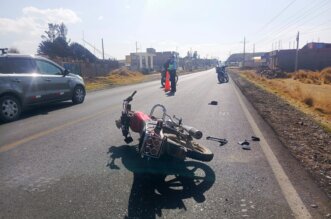 Aparatoso accidente en la vía Panamericana