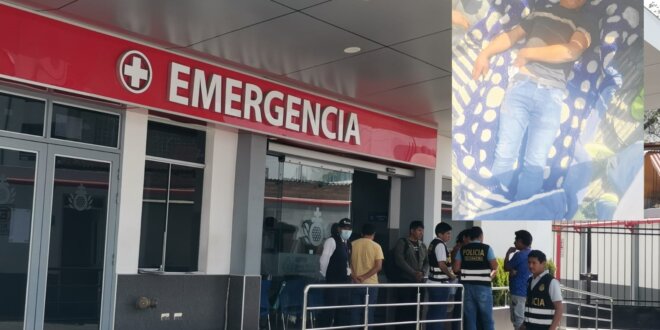 Fredy Arotaype Merma (33) se salvó de milagro.