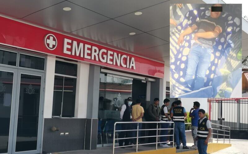 Fredy Arotaype Merma (33) se salvó de milagro.