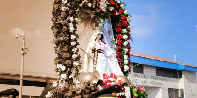 Cierre de calles y refuerzo de seguridad por la festividad de la Virgen de la Merced en Juliaca