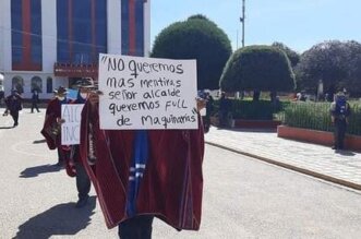 Protesta en Huancané por incumplimientos