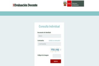 Portal oficial de Nombramiento Docente 2024.