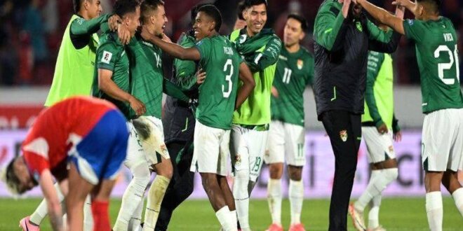 Bolivia venció a Chile.