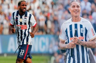 Jefferson Farfán y Paolo Guerrero.